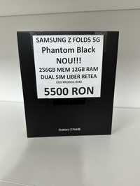 Samsung Galaxy Z Fold5, 12GB RAM, 256GB, 5G, Phantom Black Nou sigilat