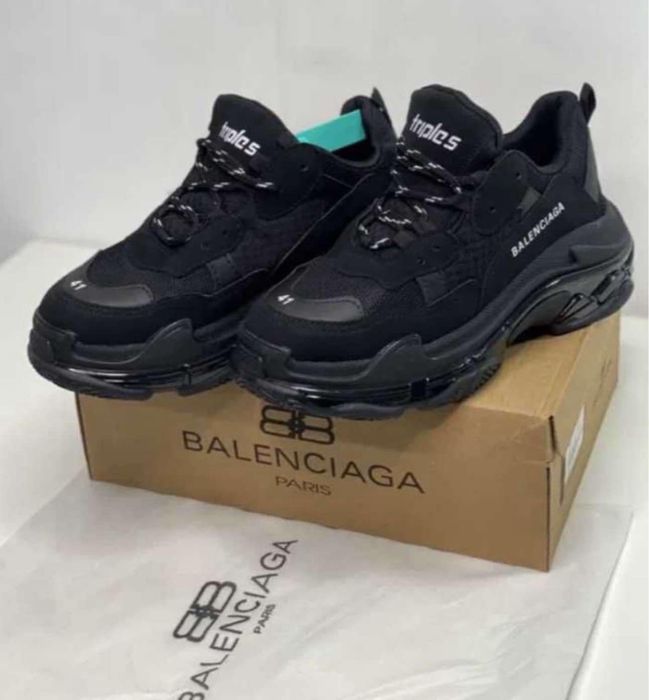 Balenciaga premium alb full si negru full