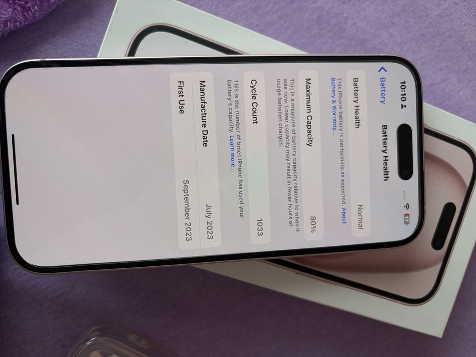 Iphone 15 pink 256gb