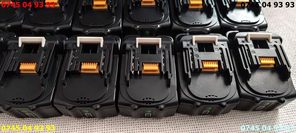 acumulator baterie pentru makita 18v 6A 6000mA cu sina  NOI cu proba