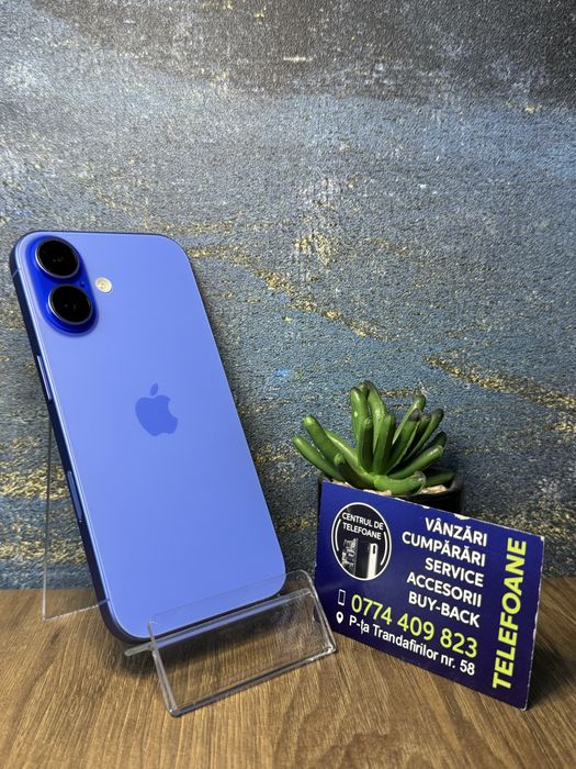 Iphone 16/128gb/2 Ani Garantie Centrul de Telefoane/rate