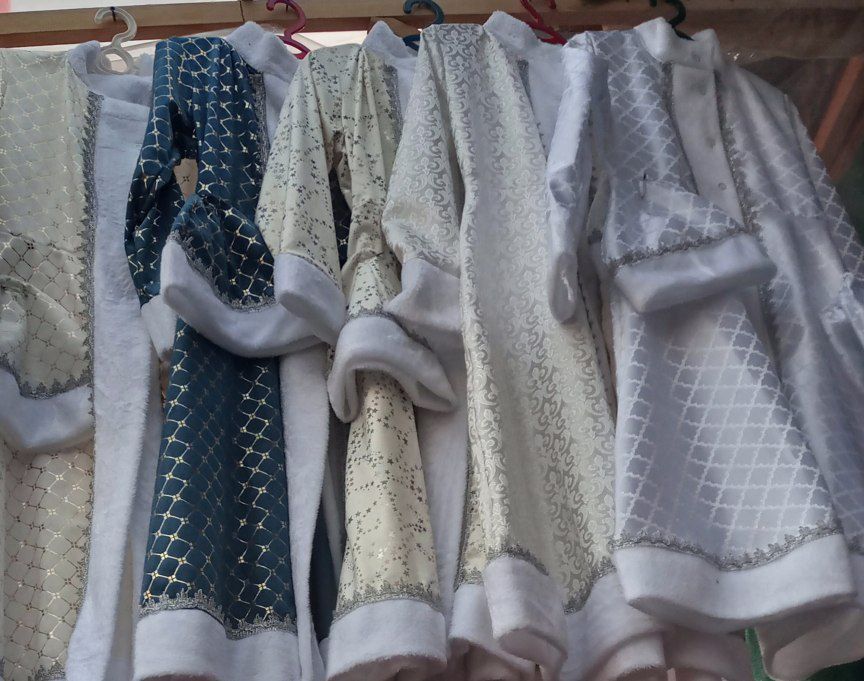 Qorqiz kiyimi Костюм для снегурочки одежда Снегурочки с доставкой