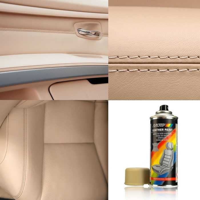 Спрей за винил и кожа Motip бежов