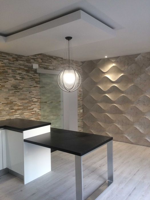 Execut tencuiala mecanizata, glet si lavabil mecanizat, termosistem.