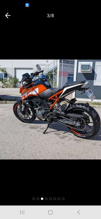 KTM DUKE и KTM RC  125 куб. Първи собственик! AKRAPOVIC!