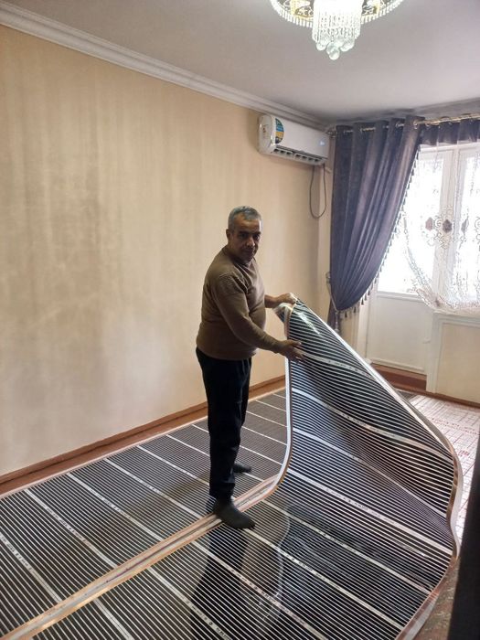 Тёплый пол установка и ремонт