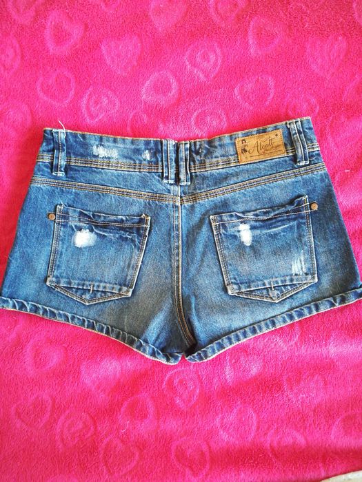 Къси дънкови панталонки