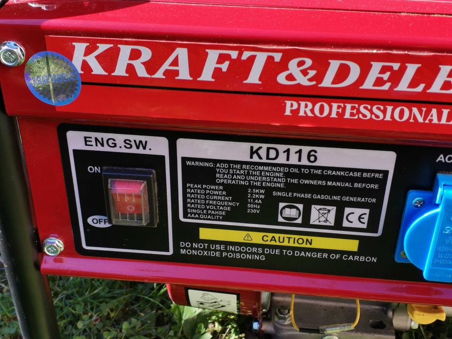 Generator Electric Curent KRAFT&DELE, Nou. 25Km de Ploiești.