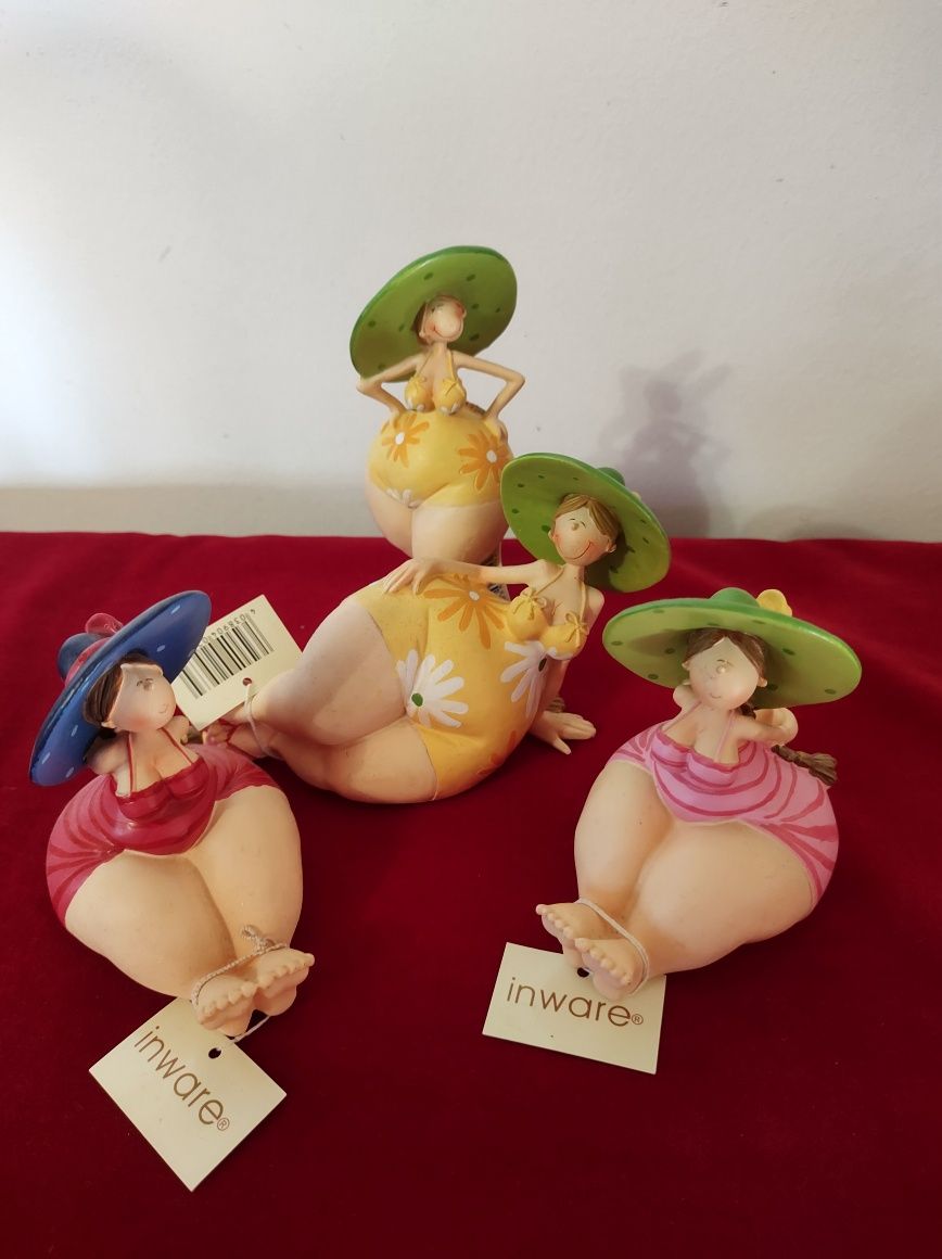 Vintage figurine nane la plaja  Pommerntraum  Nanele Rubens