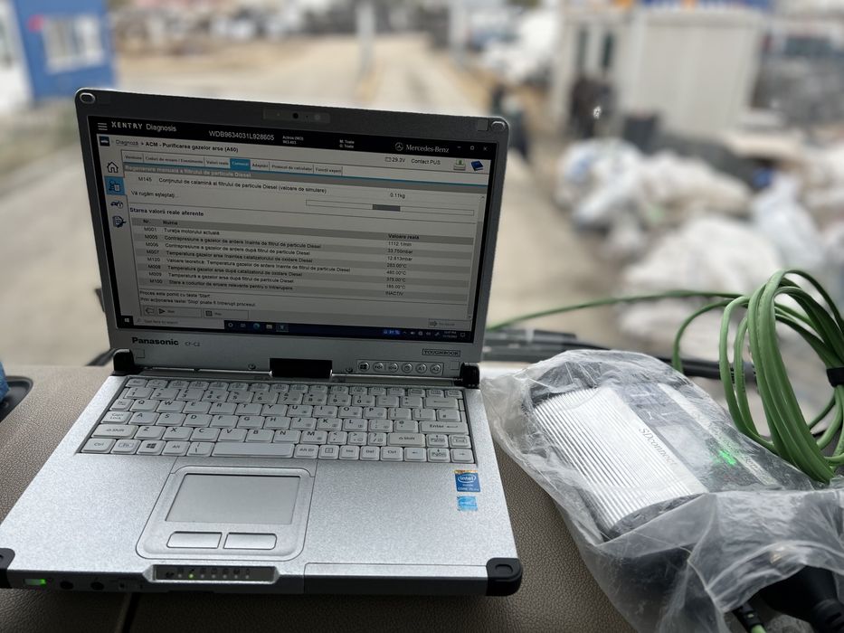 Servicii diagnoza auto camioane si turisme cu tester star mercedes