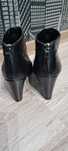 Botine piele cu toc