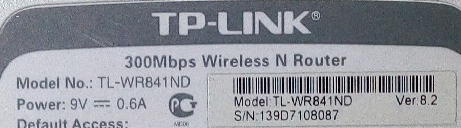 Router TP Link 300Mb/s, b/g/n