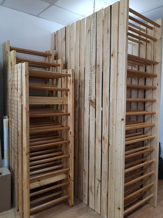 Spalier gimnastica 220/70cm, nelacuit -10 trepte