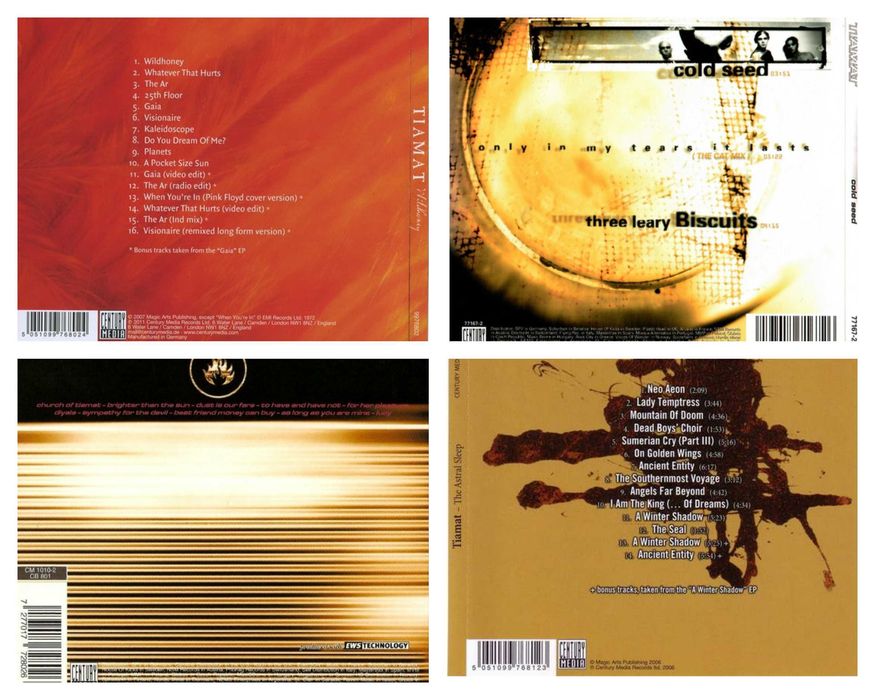 Tiamat - Colectie CD