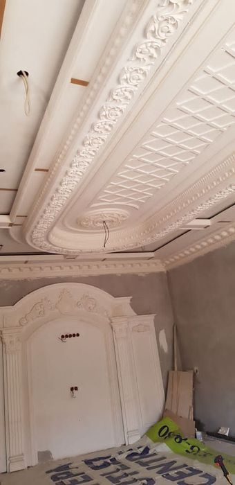 Tiyaga gips  Fasadniy gips Фасад карниз арка