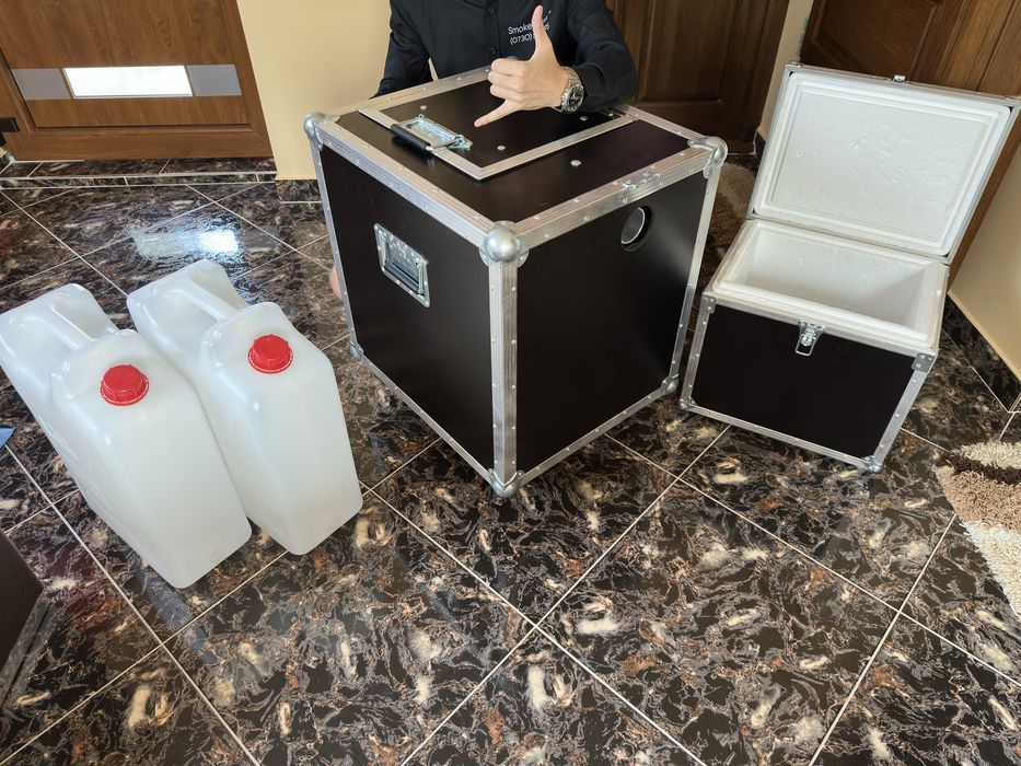 Fum greu cu gheata carbonica pentru evenimente in Satu Mare