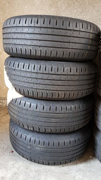 4бр. оригинални джанти Audi 16" 5x112 | летни Continental 205/60/16