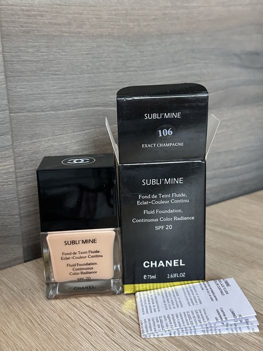 Fond de ten Chanel