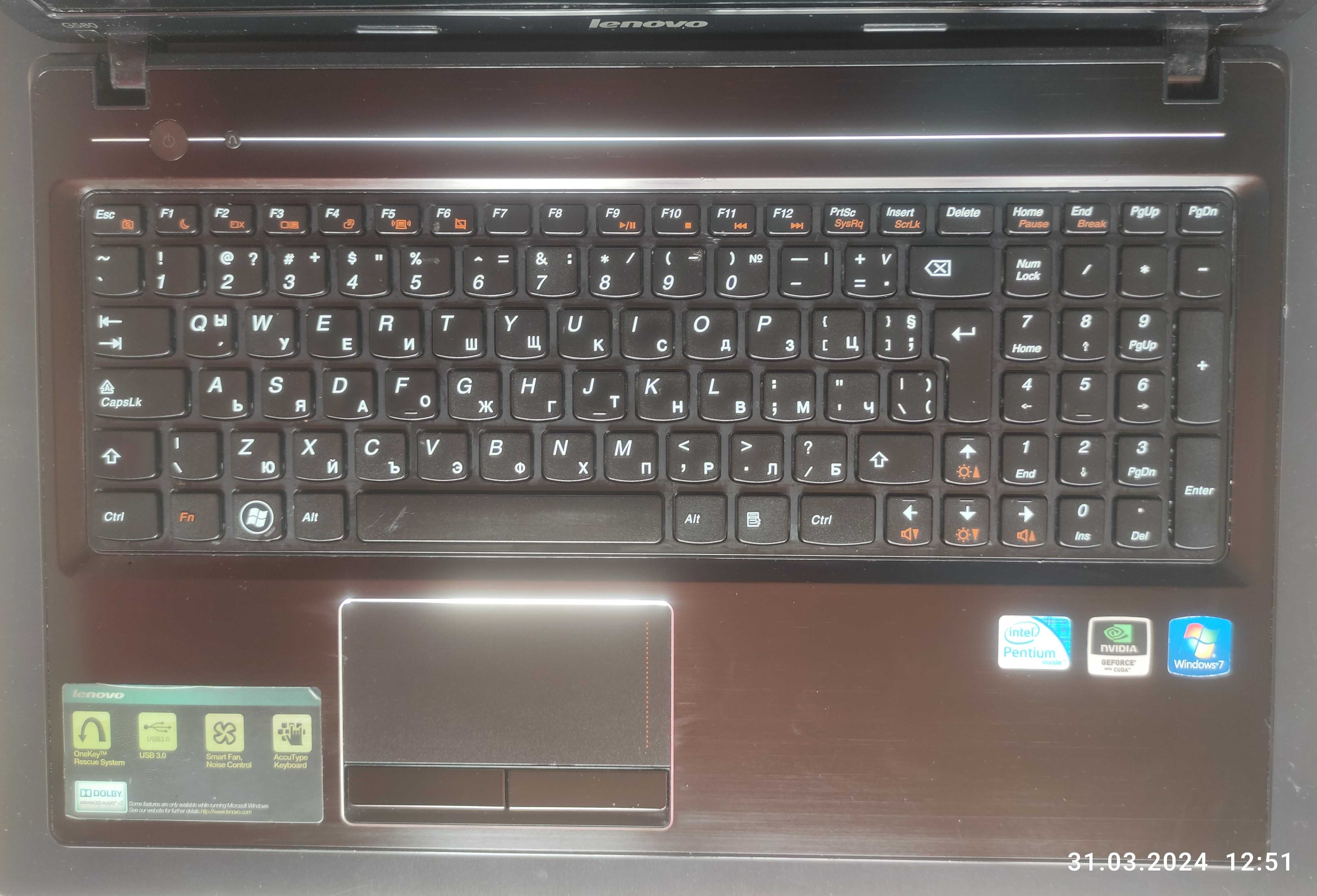 Лаптоп Lenovo G580