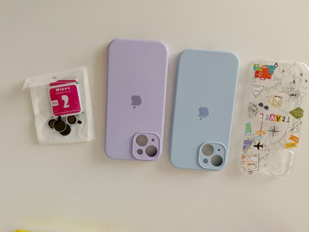 Продам чехол и защитное стекло для iPhone 15