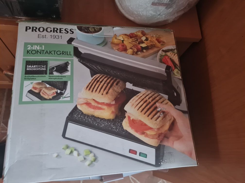 Toastere taurus inox si gril  si sandwichmaker 2 in 1