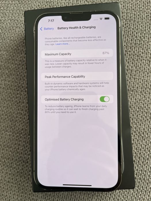 Apple Iphone 13 Pro Max 1TB graphite
