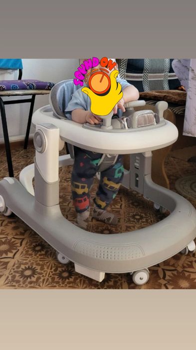 Балаларға арналған коляска, манеж, ходунок сатылады.