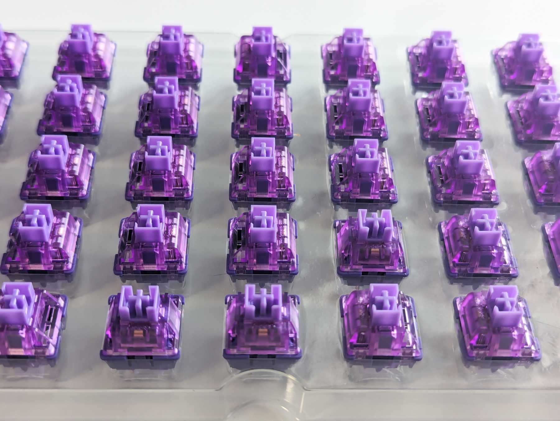 Switchuri mecanice tastatura 45 Akko  CS Lavender Purple