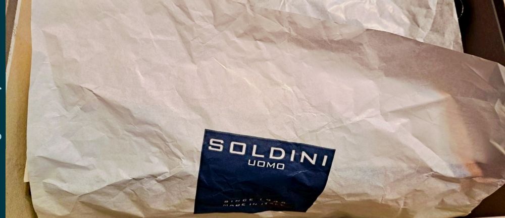 Pantofi piele Soldini Italy.