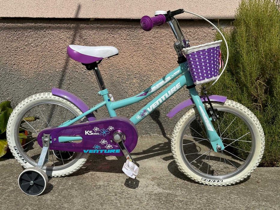 Bicicletă Copii Venture 1618 - 16 Inch, Verde Light – ca nouă!