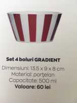 ser 4 boluri Gradient