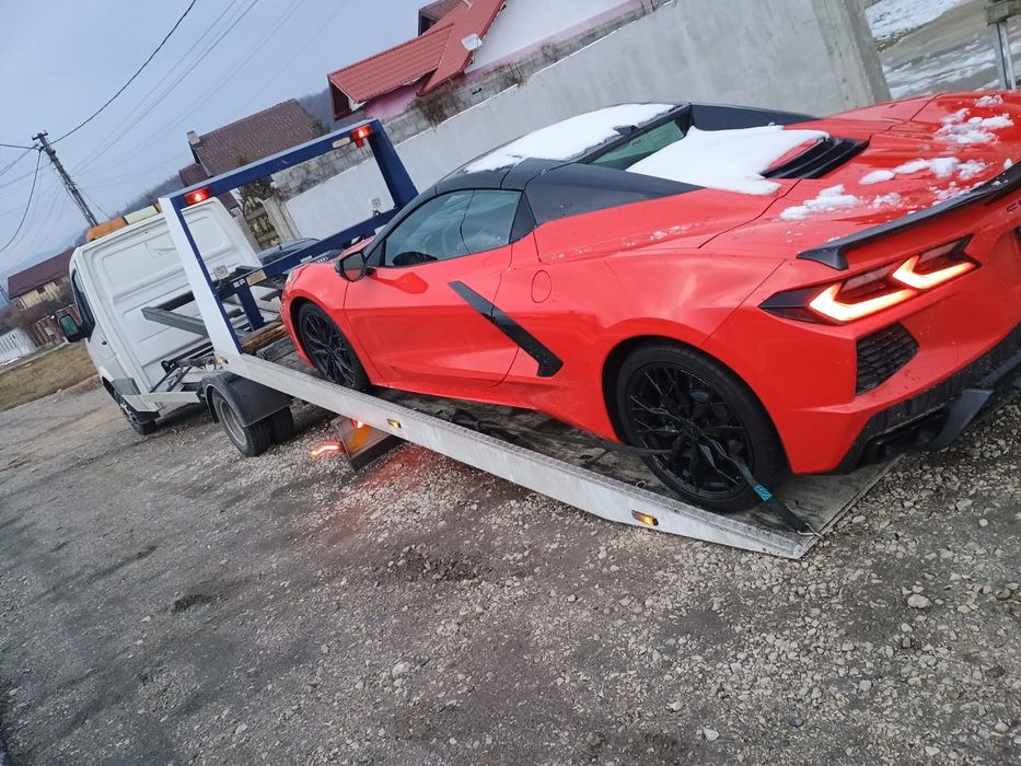 Platforma hidraulica - Transport auto Volskwagen Crafter