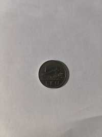 Monedă 1 leu 1966