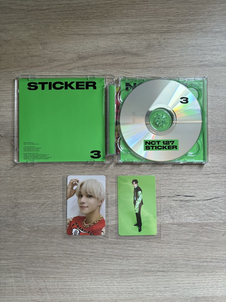 Kpop NCT 127 Sticker албум