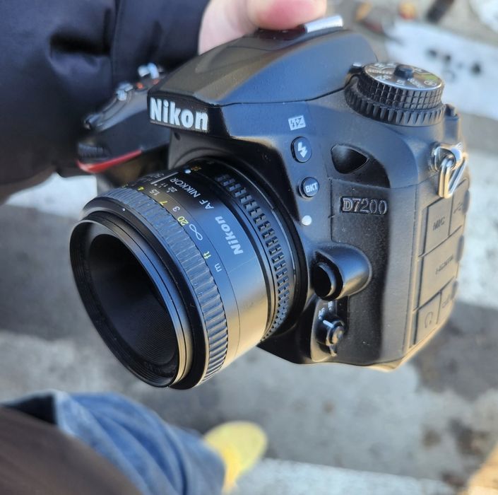 Nikon d7200 + AF 50/1.8D