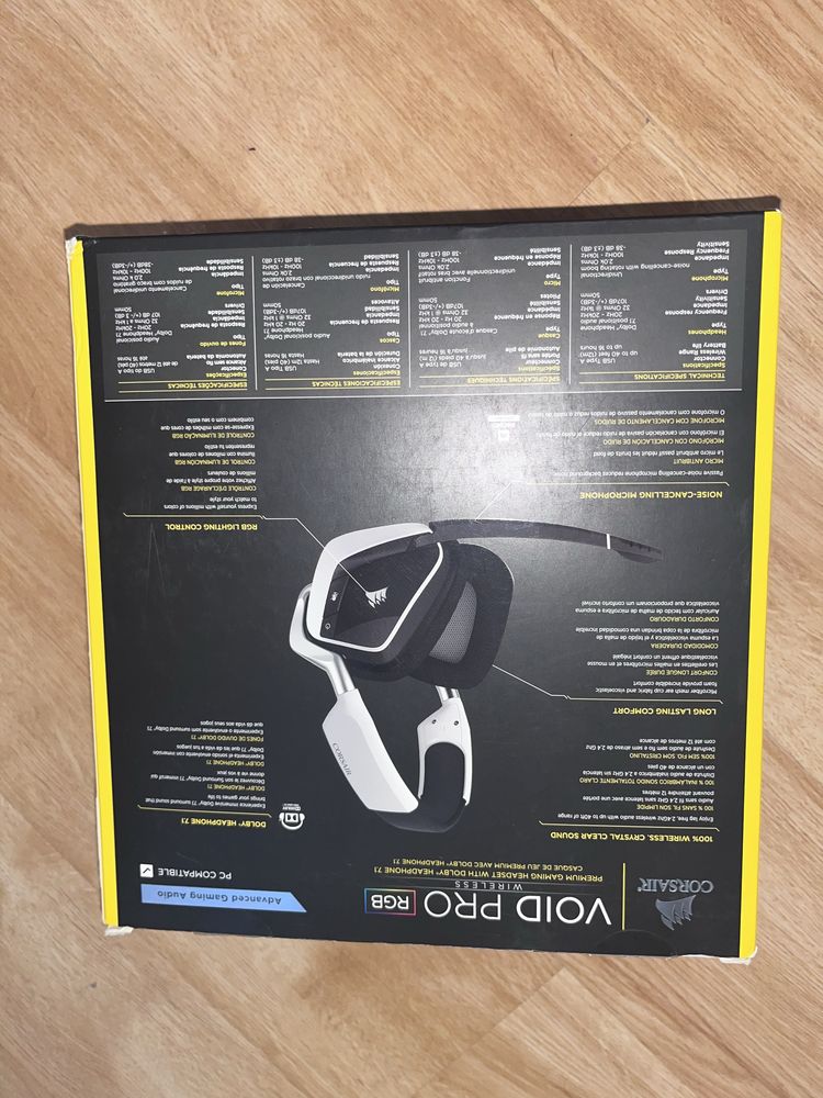 Наушники Corsair void pro rgb wireless