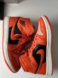 Air Jordan 1 Mid SE Rush Orange Crimson Bliss