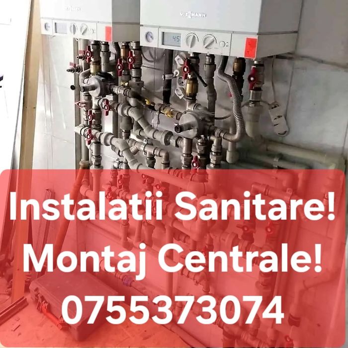 INSTALATOR Persoana Fizica:Centrale ,Sanitare,Electrice