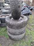 Vand 4 roti R 15 peugeot 206 citroen +anvelope 175 65 15 iarna bune