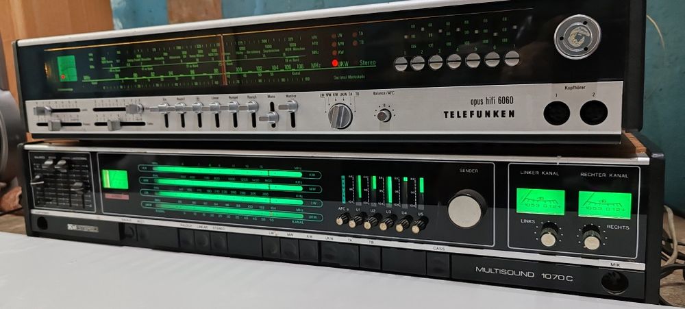 Radio cu amplificator Multisound 1070.Telefunken Opus 6060