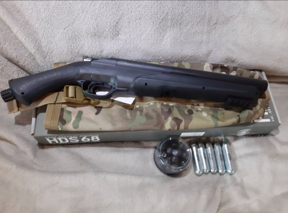 Lichidare Stoc HDS 68 Shotgun Pusca Airsoft 16j CO2 Paza ProtectiePaza