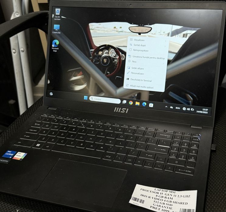 Amanet Royal : Laptop MSI / i5 Gen 11 / 512 SSD / 8 GB Ram / Garantie