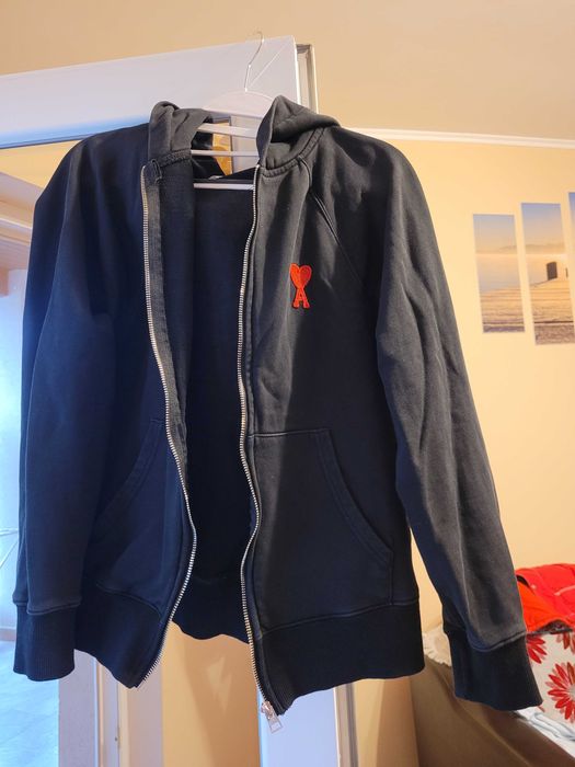 Hanorac Ami, culoarea negru, varsta 10-14 ani