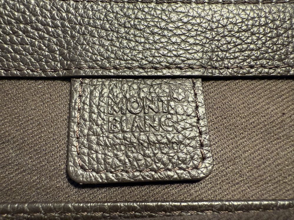 Borseta/Geanta de mana/Plic MONTBLANC Meisterstuck piele