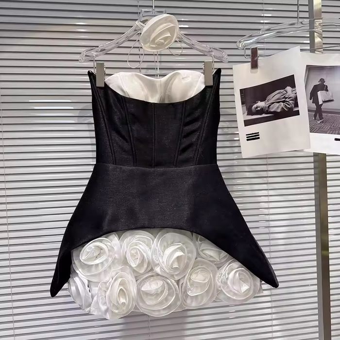 Rochie dama eleganta cu trandafiri