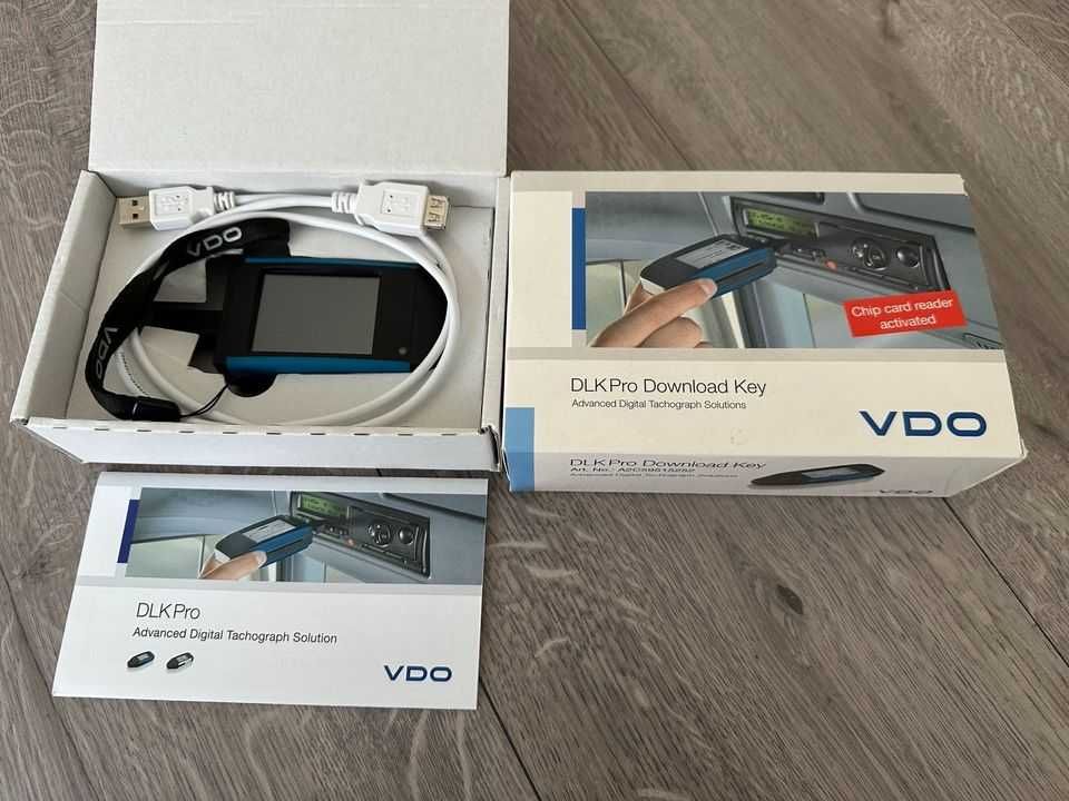 Aparat descarcare Tahograf inteligent si card -Vdo DLK Pro
