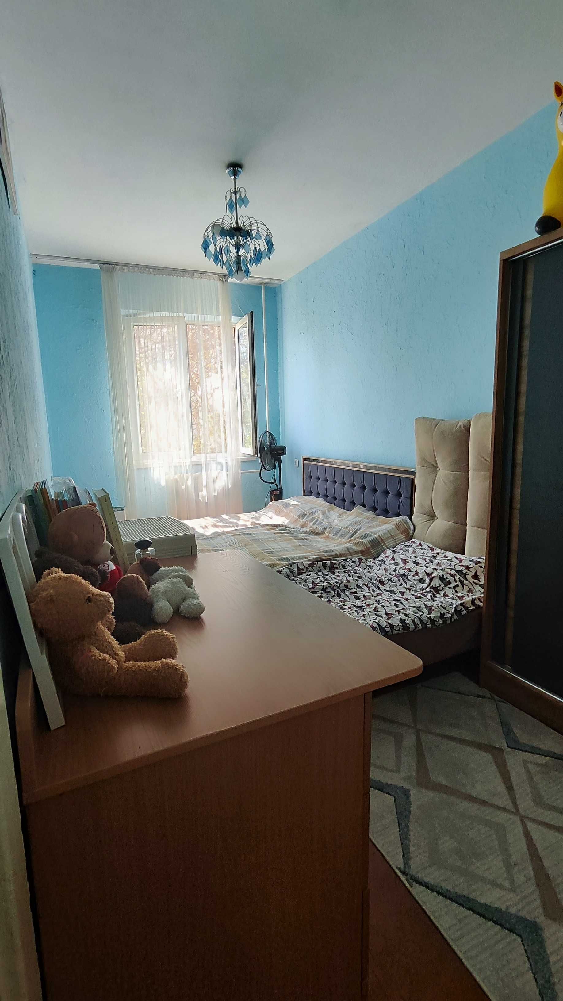 2-ух комн. квартира, Ялангач (высоковольтный), 2 этаж, 4 этаж. дома