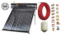 Set panou solar presurizat Fornello 20 tub si boiler inox de 177 litri
