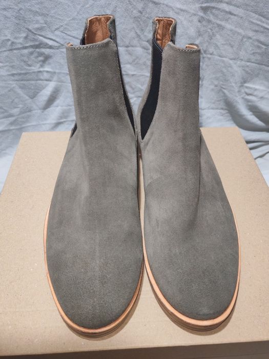 Удобни и стилни мъжки боти от естествен велур Strеllson №44