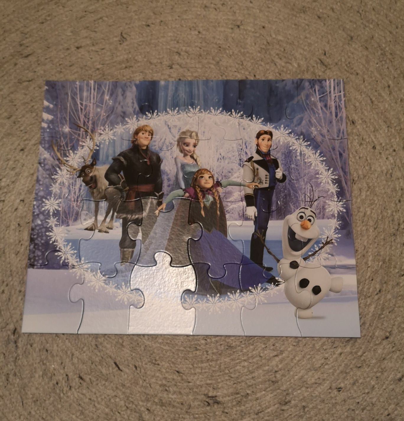 Jucarii/puzzle King floor puzzle Frozen 24 piese, 3+ani